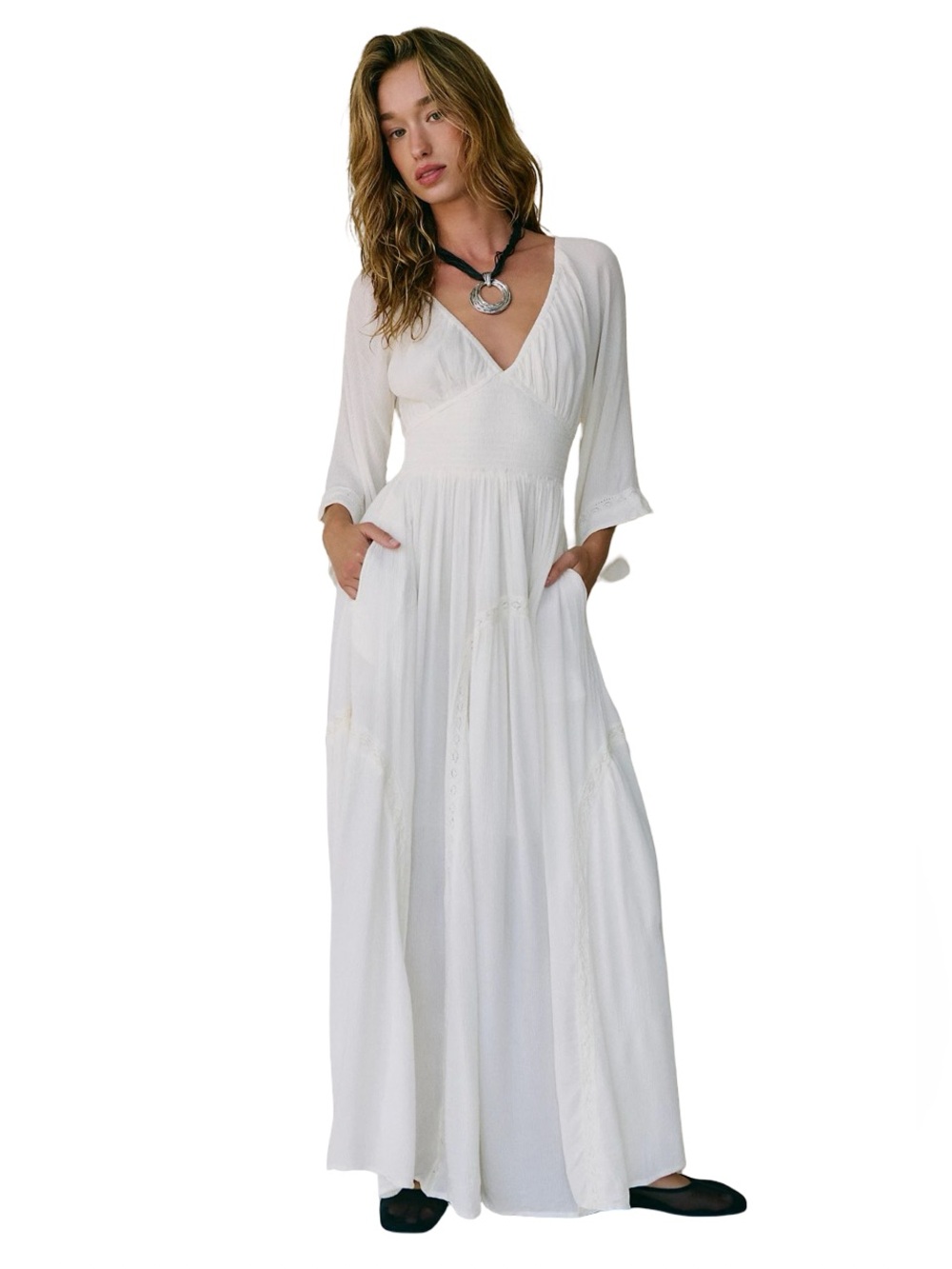Free People Free-est Dixie Maxi Dress Womens Size XS Boho Festival Flowy